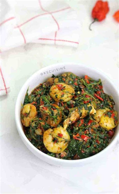 Efo riro - Efo riro Recipe - K's Cuisine