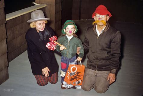 Halloween Hobo 1957 Shorpy Old Photos Framed Prints