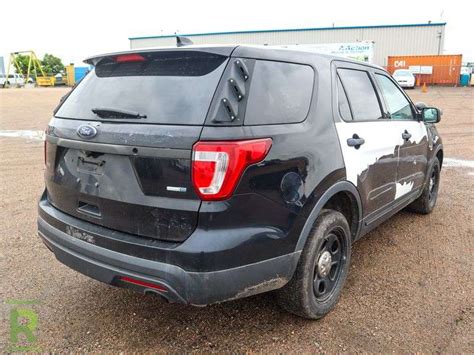 2016 Ford Explorer Awd Police Interceptor Suv Roller Auctions