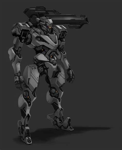 Robot Concept Art Mech Armor Concept