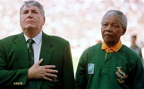 Nelson Mandela: South Africa's 1995 Rugby World Cup winners pay tribute | Rugby world cup, World ...