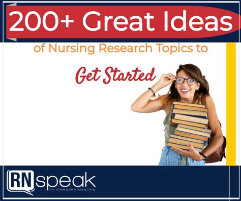 200 Great Ideas Of Nursing Research Topics To Get Started