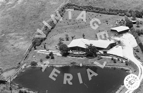 Vintage Aerial Illinois Rock Island County Aro