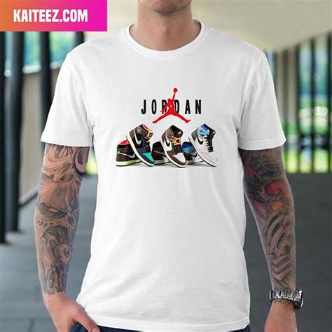 Nike Air Jordan Colorway Fan Gifts T Shirt Kaiteez