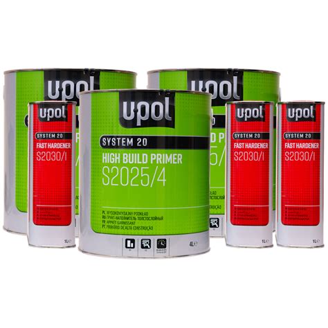 Upol S High Build Primer X Ltr Kit Trade Car Paints Bulk Prices