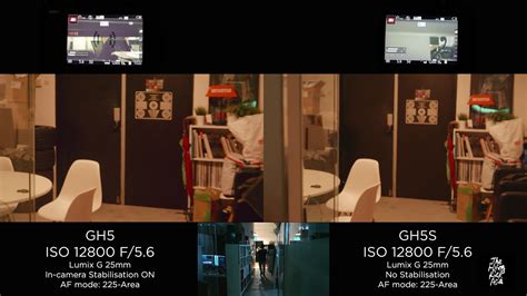 Quick And Dirty Panasonic LUMIX GH5 Vs GH5S Stabilisation Low Light