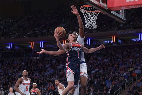 Johnny Davis continues his climb: The Wizards’ rookie is ‘turning into ...