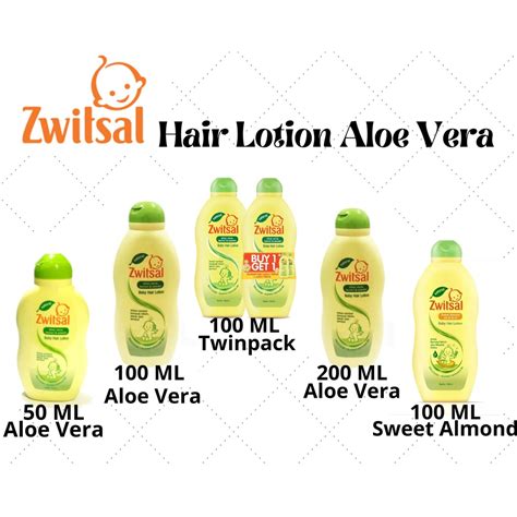 Jual Zwitsal Natural Baby Hair Lotion Aloe Vera Kemiri Seledri 200ml