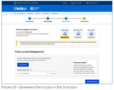 ISCRIZIONI SCUOLA COMPILAZIONE DELLA DOMANDA SULLA PIATTAFORMA UNICA