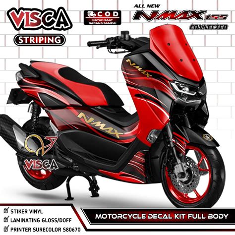 Nmax New Full Body Decal Nmax Full Body Sticker Nmax