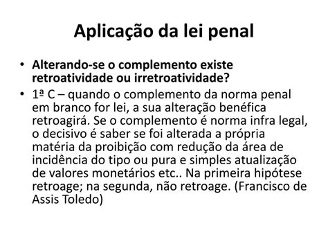 Ppt Da AplicaÇao Da Lei Penal Powerpoint Presentation Free Download