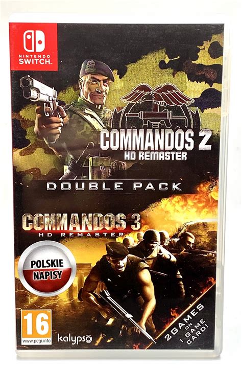 Commandos Hd Remaster Double Pack Pl Nintendo Switch Po