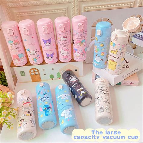 Thermos Taza Termo De Acero Inoxidable 304 De Dibujos Animados Sanrio