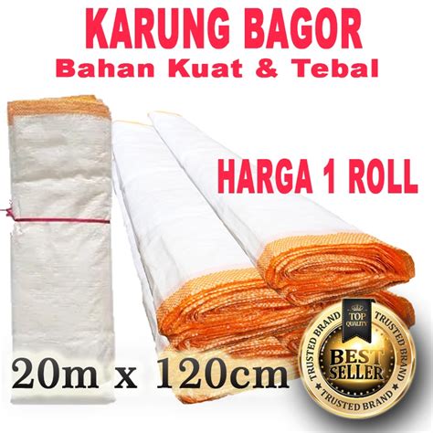 Karung Bagor Karung Roll Packing Karung Meteran Panjang Cm X M