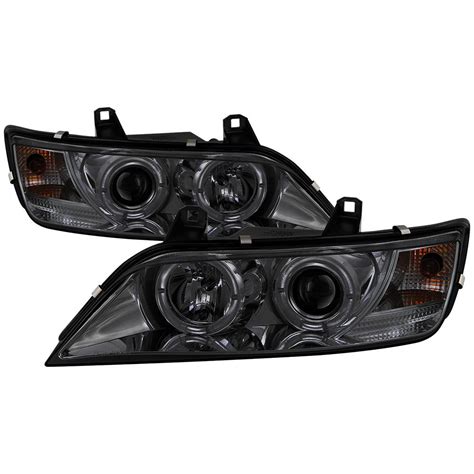 Spyder Auto BMW Z3 96 02 Projector Headlights LED Halo Smoke High