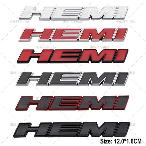 El Emblema Del Coche Hemi Es Adecuado Para Dodge Challenger Modificado