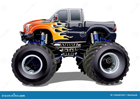 24 Monster Trucks Cartoons : Free Coloring Pages