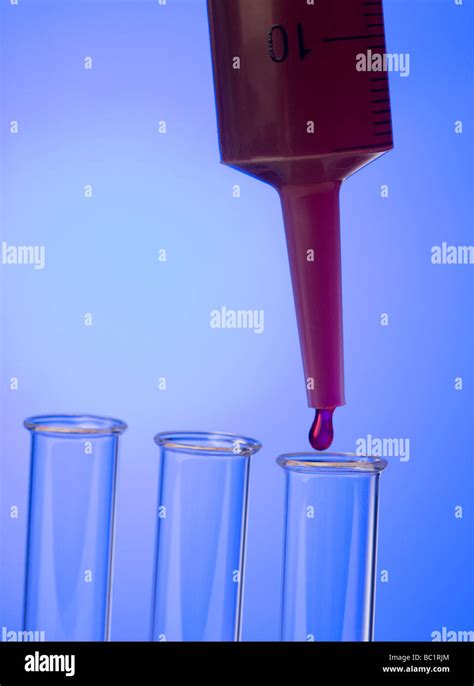 Flasks in the chemical laboratory Stock Photo - Alamy