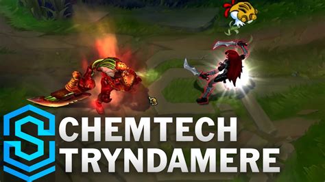 Chemtech Tryndamere Skin Spotlight League Of Legends Youtube