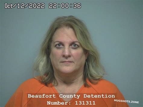 CHERYL MILLER ARMENTO 10 12 2022 Beaufort County Mugshots Zone