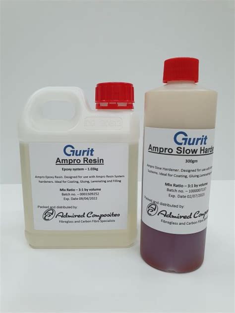 Gurit Ampro Clear Epoxy Multipurpose System Resin Hardener Kit