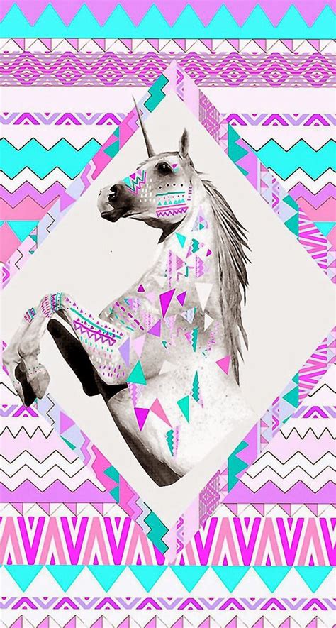 Neon Unicorn Wallpapers Wallpaper Cave