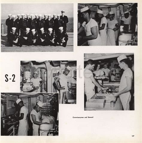 USS Albany CA 123 Mediterranean Cruise Book 1955 Supply Department