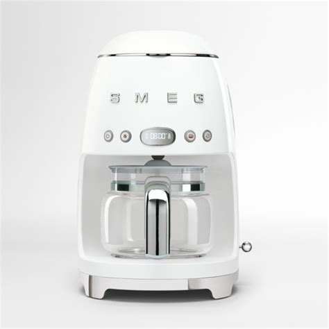 Smeg White Drip Coffee Maker Reviews Crate Barrel Coffee Maker