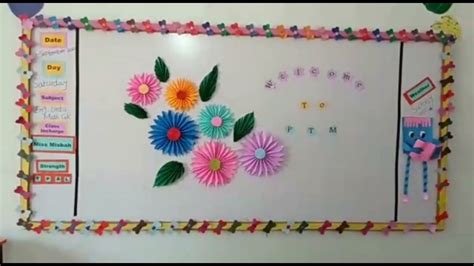 Board Decoration Designs /PTM Celebration Ideas - YouTube