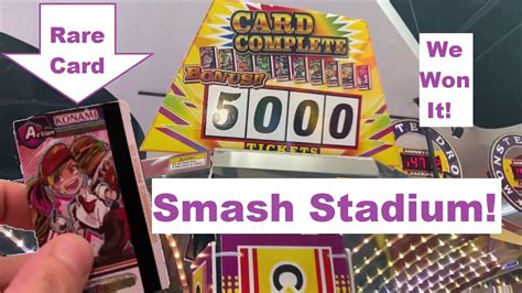 More Smash Stadium Coin Pusher Fever Rush Rare Card Win Full Set