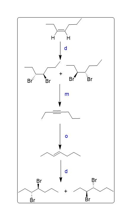 Solved The Above Synthesis Was Designed Using The Organic Chemistry