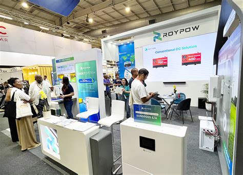 News Roypow Showcases Residential Energy Storage Systems And Dg Ess