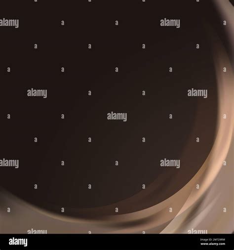 Brown Light Wave Border Background Stock Vector Image And Art Alamy