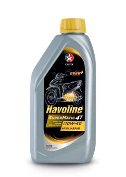 Havoline SuperMatic 4T SAE 10W 40 Caltex Philippines