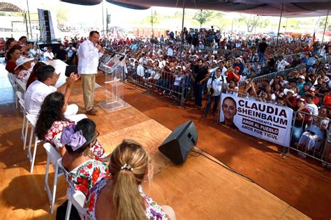 Claudia Sheinbaum Y Huacho D Az Mena Compromiso Y Respaldo A La