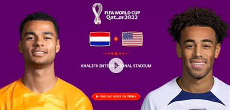 Link Live Streaming Belanda Vs Amerika Serikat Babak 16 Besar Piala