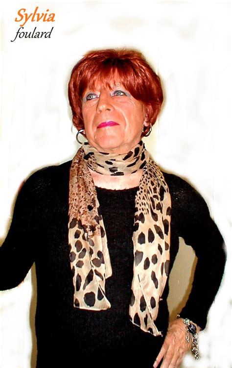 Sylvia en rousse avec foulard léopard Sylvia Bataille Flickr