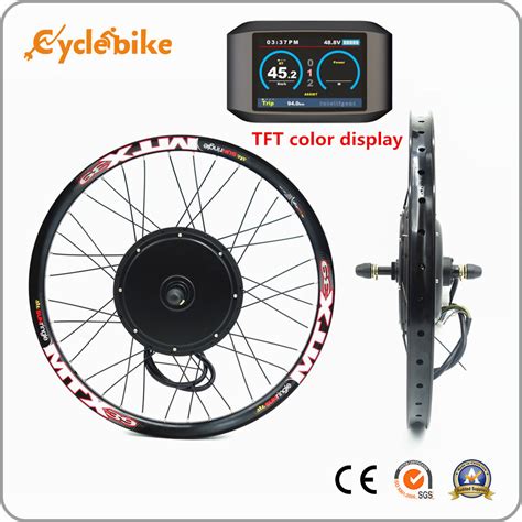 Bluetooth App 72v 3000w Electric Bicycle Kit With Colorful Display China Electric Bicycle Kit