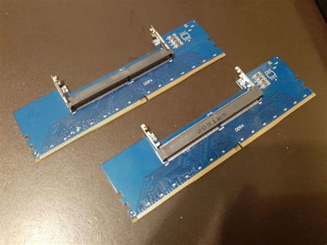 1 x DDR4 SODIMM to DIMM adapter, Computers & Tech, Parts & Accessories ...