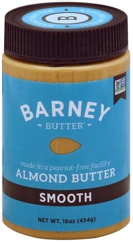 Barney Butter Smooth Almond Butter - 16 oz, Nutrition Information | Innit