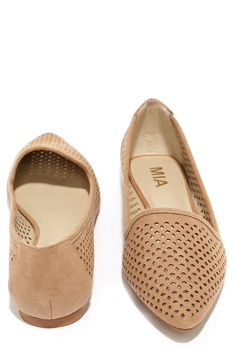 Cute Nude Flats Suede Flats Loafers Loafer Flats 49 00