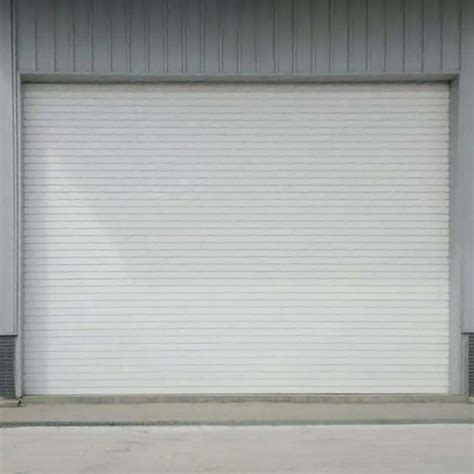 Automatic Roller Shutter Aluminum Alloy Theftproof Customizable Roll Up Electric Door China