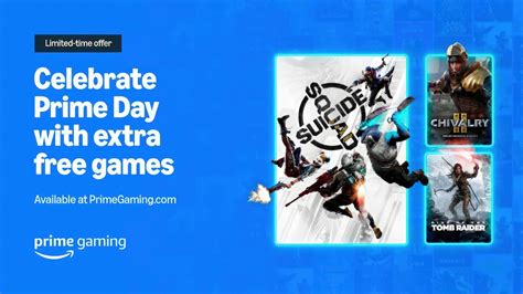 Prime Day Gaming Will Gift Suicide Squad Chivalry And Rise Of The