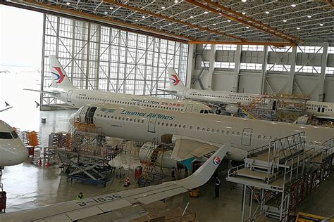 东航技术西北分公司承接柬埔寨澜湄航空空客a321型飞机12年检大修业务 民用航空网