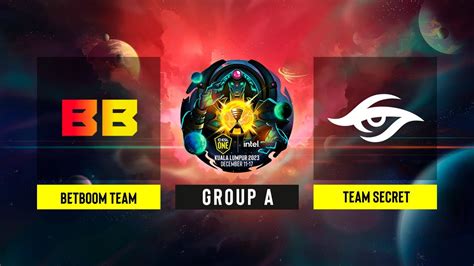 Dota Betboom Team Vs Team Secret Game Esl One Kuala Lumpur