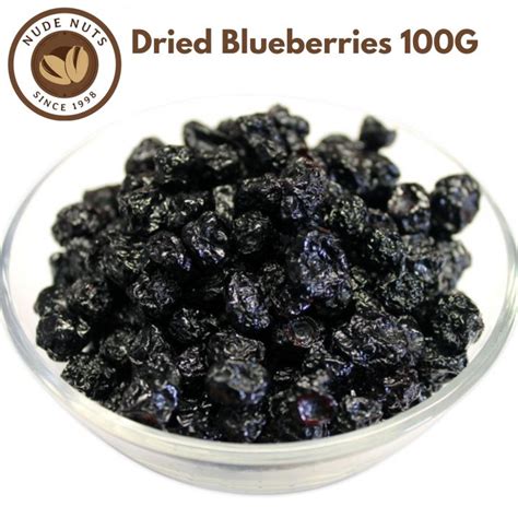 NUDE NUTS Organic Dried Blueberries G Daraz Lk