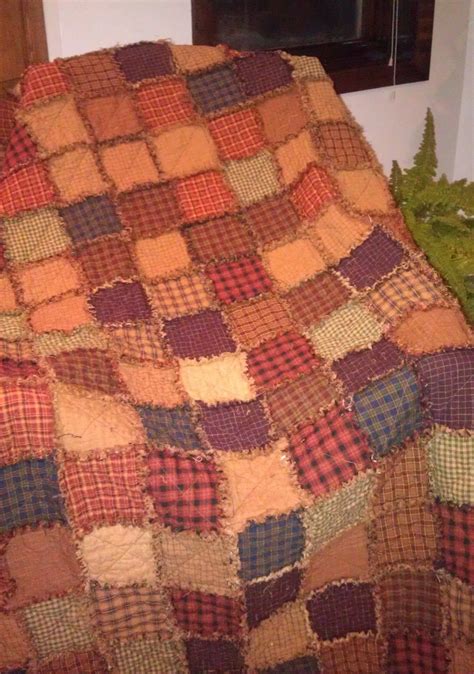 Homespun Rag Quilt Artofit