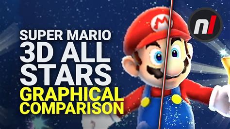 Super Mario 3D All Stars Graphics Vs Original Hardware 64 Sunshine