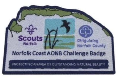 Norfolk Coast AONB Challenge Badge | Girlguiding Norfolk