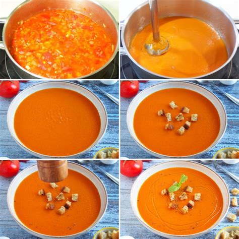 Sopa De Tomate Para 2 Personas · El Cocinero Casero De Cuchara